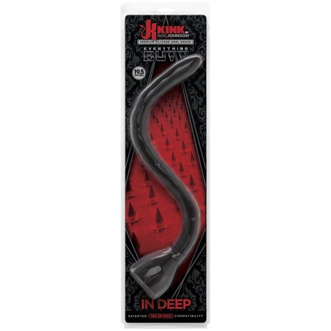 Анальная змейка Kink In Deep Silicone Anal Snake - 49,5 см.