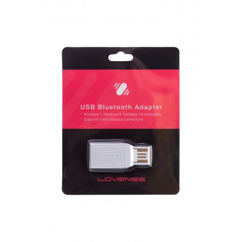 Белый USB Bluetooth адаптер Lovense - 2 см.