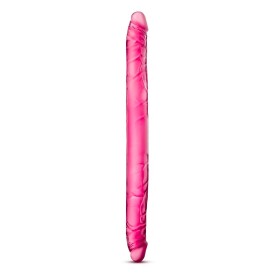 Розовый двусторонний фаллоимитатор B Yours 16" Double Dildo - 40,6 см.